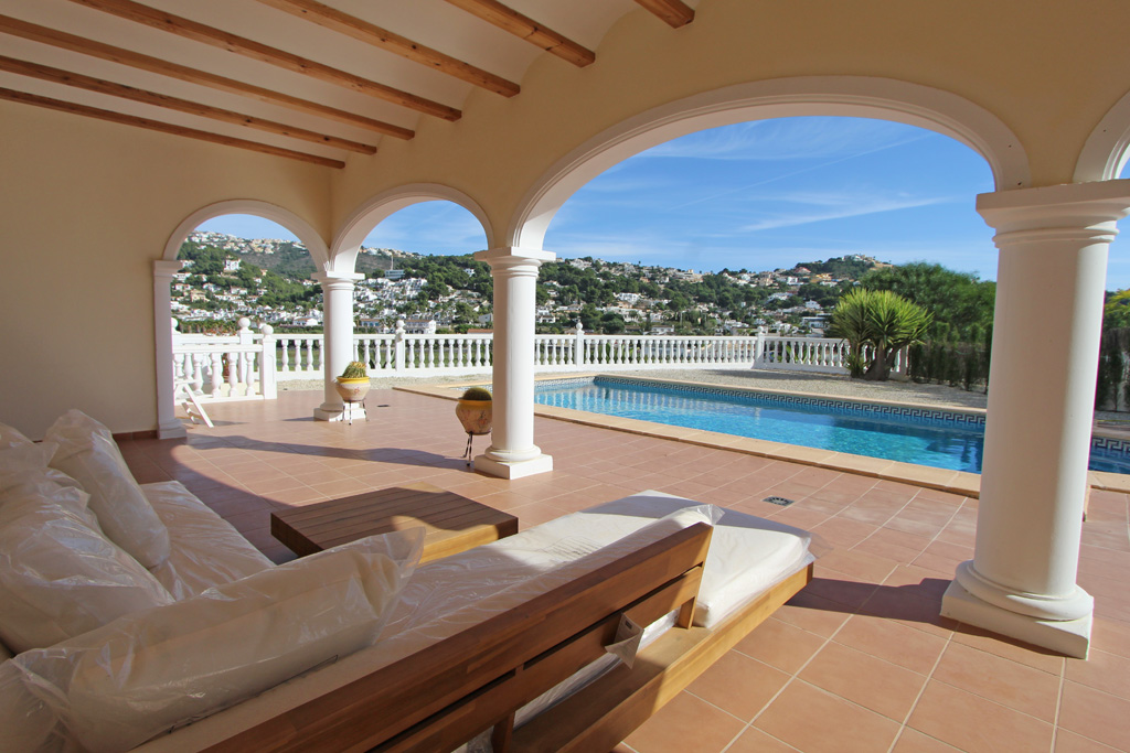 Prachtig ingerichte villa met uitzicht op de Moraira-vallei